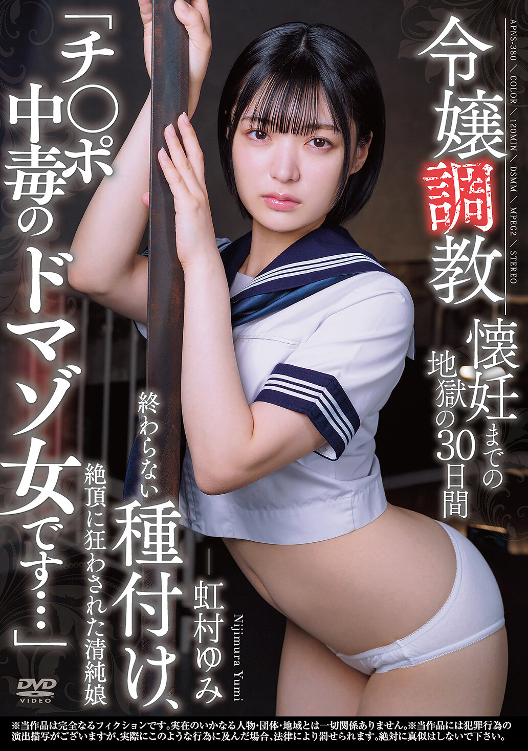 APNS-380 - 淑女調教 懷孕前的地獄30天 無休的搞基、被淫蕩的純情少女帶入絕頂 「陽具上癮的虐待女人...」 虹村由美 - 阿寶影音-成人影片,AV,JAV-專注精品‧長久經營